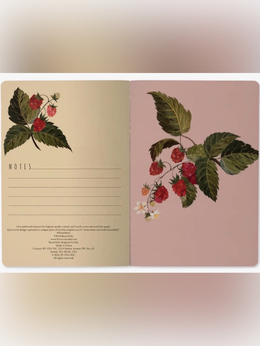 Set of 3 Gorgeous Gold Foil Detailed Soft Touch Notebook Journals- lovely gift! - Picture 9 of 10
